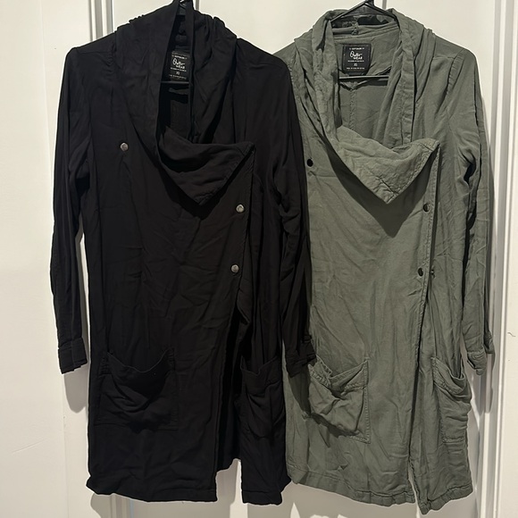 BUNDLE OF 2 COTTON ON LONG JACKET WITH HOOD - Picture 6 of 10